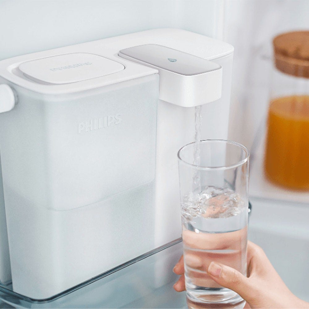 Jarro com filtro de água Philips Micro X-Clean Instant + filtros (3X) AWP2980WH3