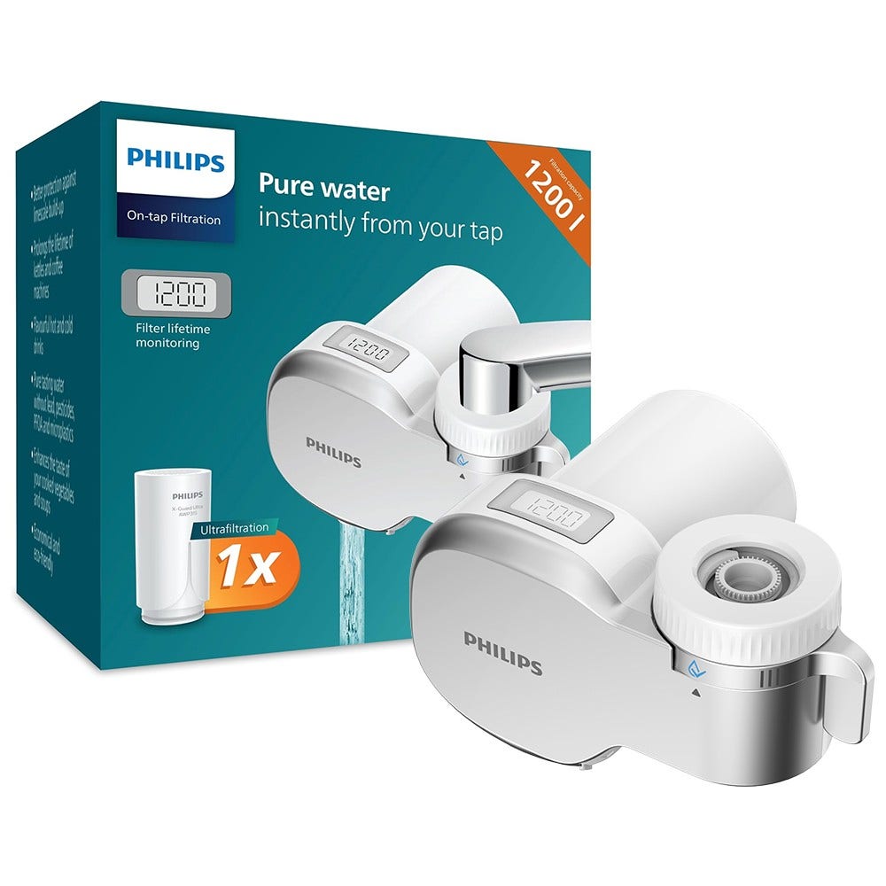 Sistema de Filtro de Água da Torneira Philips On-Tap AWP3756P1 incl. Filtro X-Guard Ultra PHILIPS