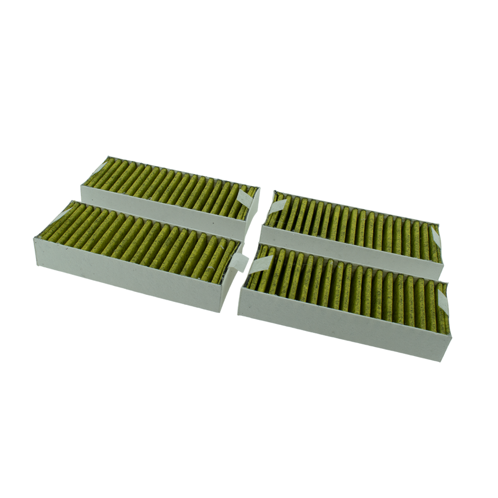 Filtro de carvão ativo CleanAir Plus compatível com Gaggenau Vario série 400 / série 200 (4X)