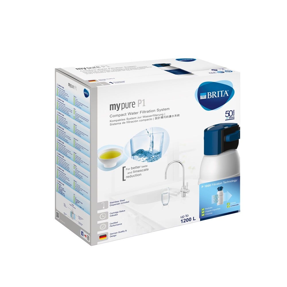 Sistema de filtro de água BRITA mypure P1 1025434