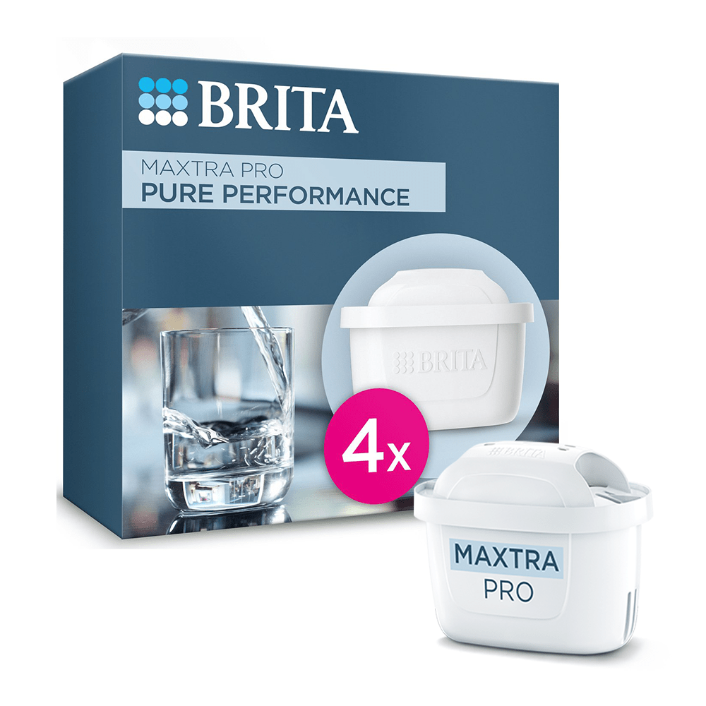Cartucho de filtro de água BRITA MAXTRA PRO PURE PERFORMANCE (Pack de 4) (filtra PFAS)
