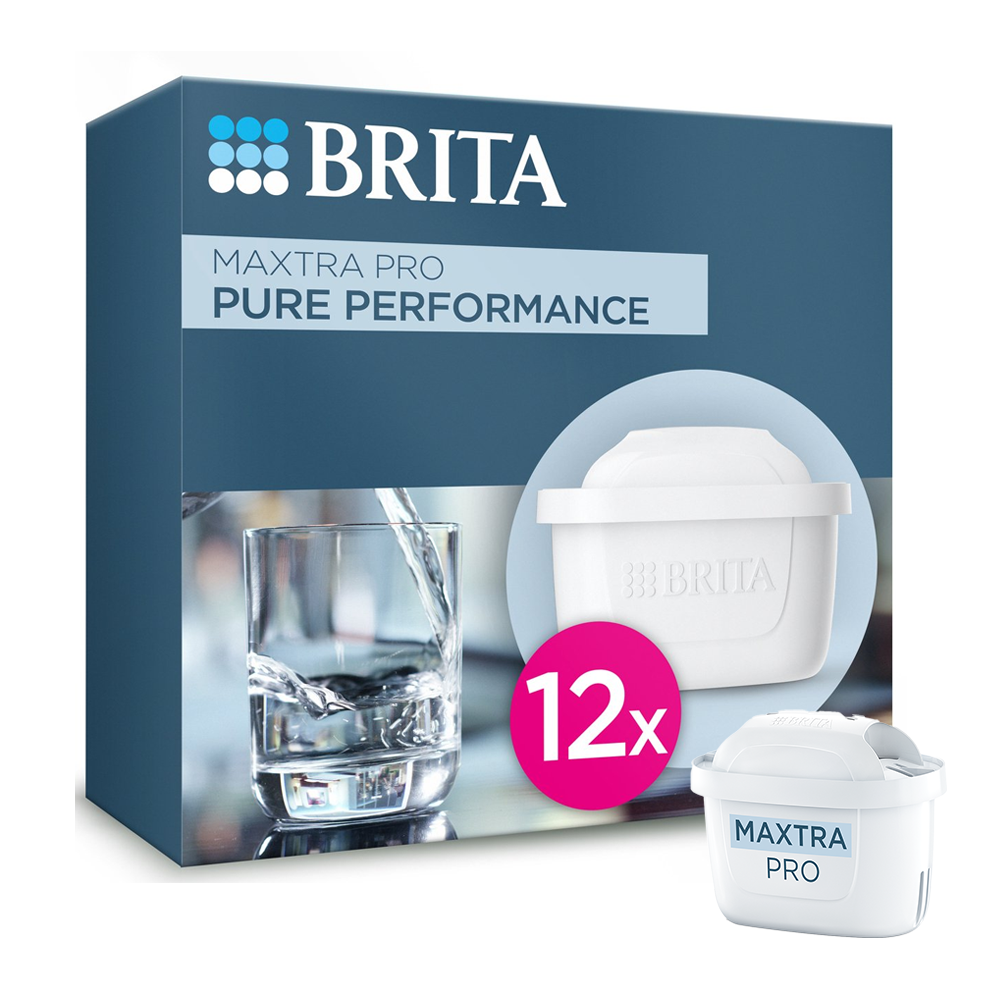 Cartucho de filtro de água BRITA MAXTRA Pro Pure Performance (12X)