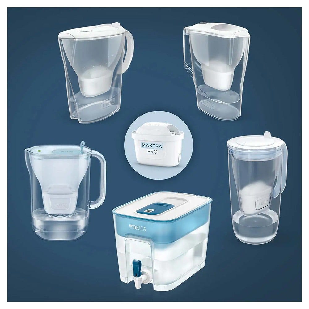 Cartucho de filtro de água BRITA MAXTRA Pro Pure Performance (6X)