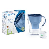 Jarro de filtro de água BRITA Marella azul 2,4 l + cartucho MAXTRA Pro 1051119 Filtra PFAS