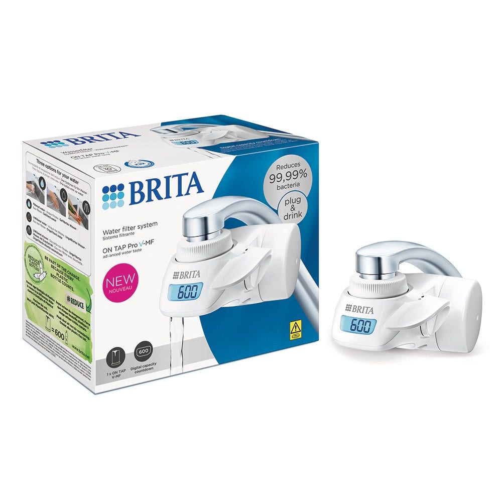 Sistema de filtro de água BRITA ON TAP Pro V-MF >0,5 micron (filtra PFAS) BRITA