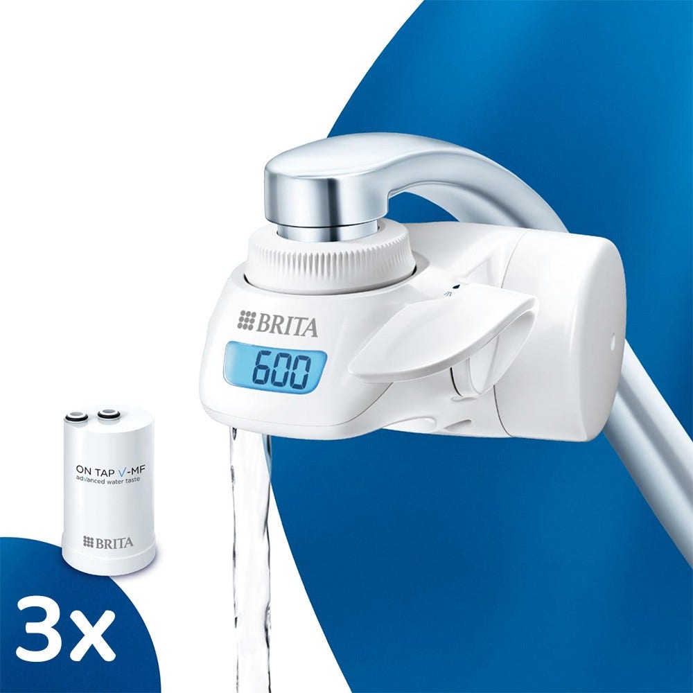 Sistema de filtragem de água BRITA ON TAP Pro V-MF >0,5 micron + 3 filtros