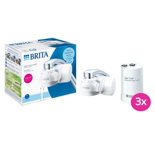 Sistema de filtragem de água BRITA On Tap V >60 micron + cartucho de filtro (3X)