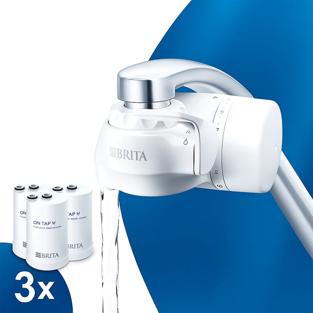 Sistema de filtragem de água BRITA On Tap V >60 micron + cartucho de filtro (3X)