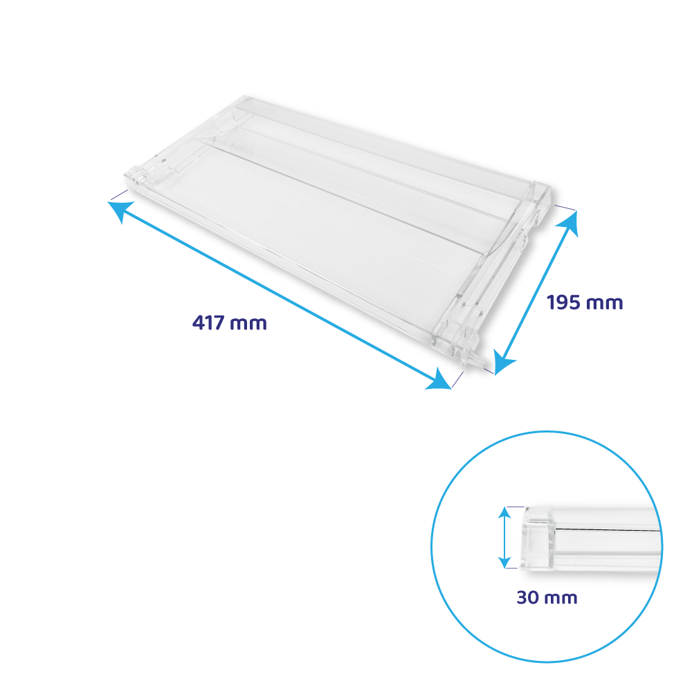 Indesit Tampa do Compartimento do Congelador C00647781 / 488000647781