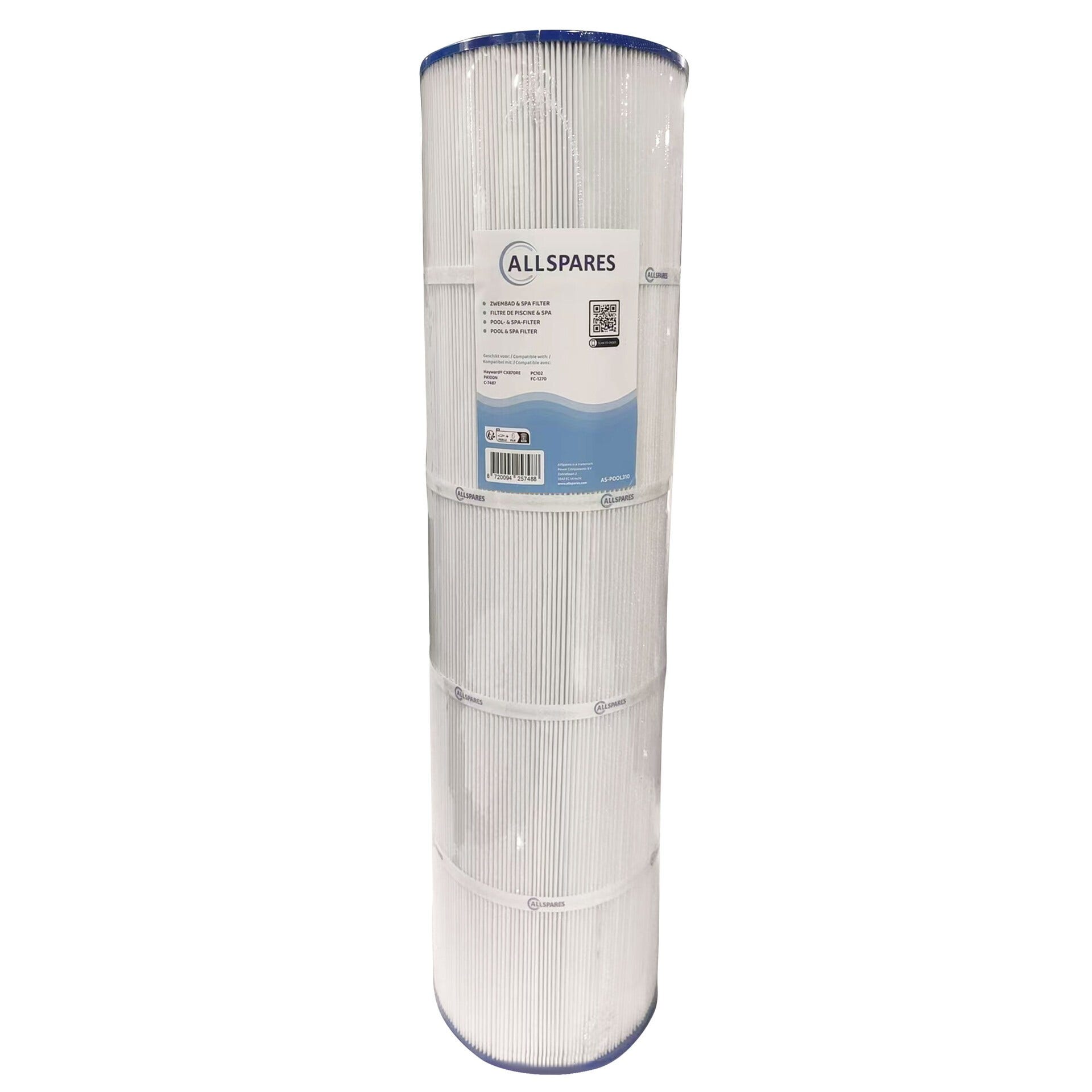 Filtro para piscina compatível com Hayward CX870RE / PA100N / C-7487 / PC102