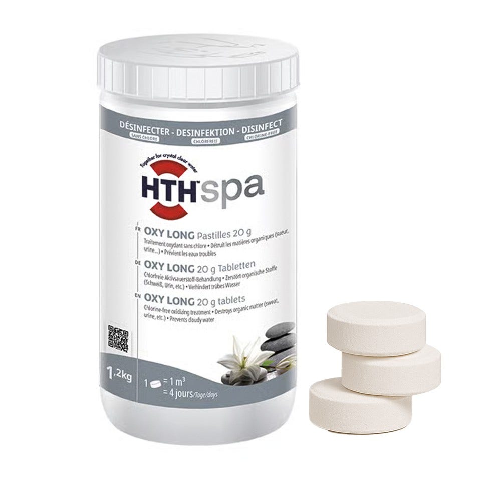 Pastilhas de oxigénio ativo Hth Spa D901125HA (1,2 kg)