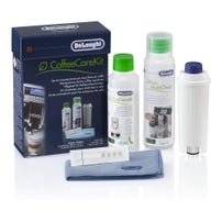Conjunto de manutenção Delonghi para máquina de café Descalcificador + Limpador do sistema de leite + Cartucho de filtro