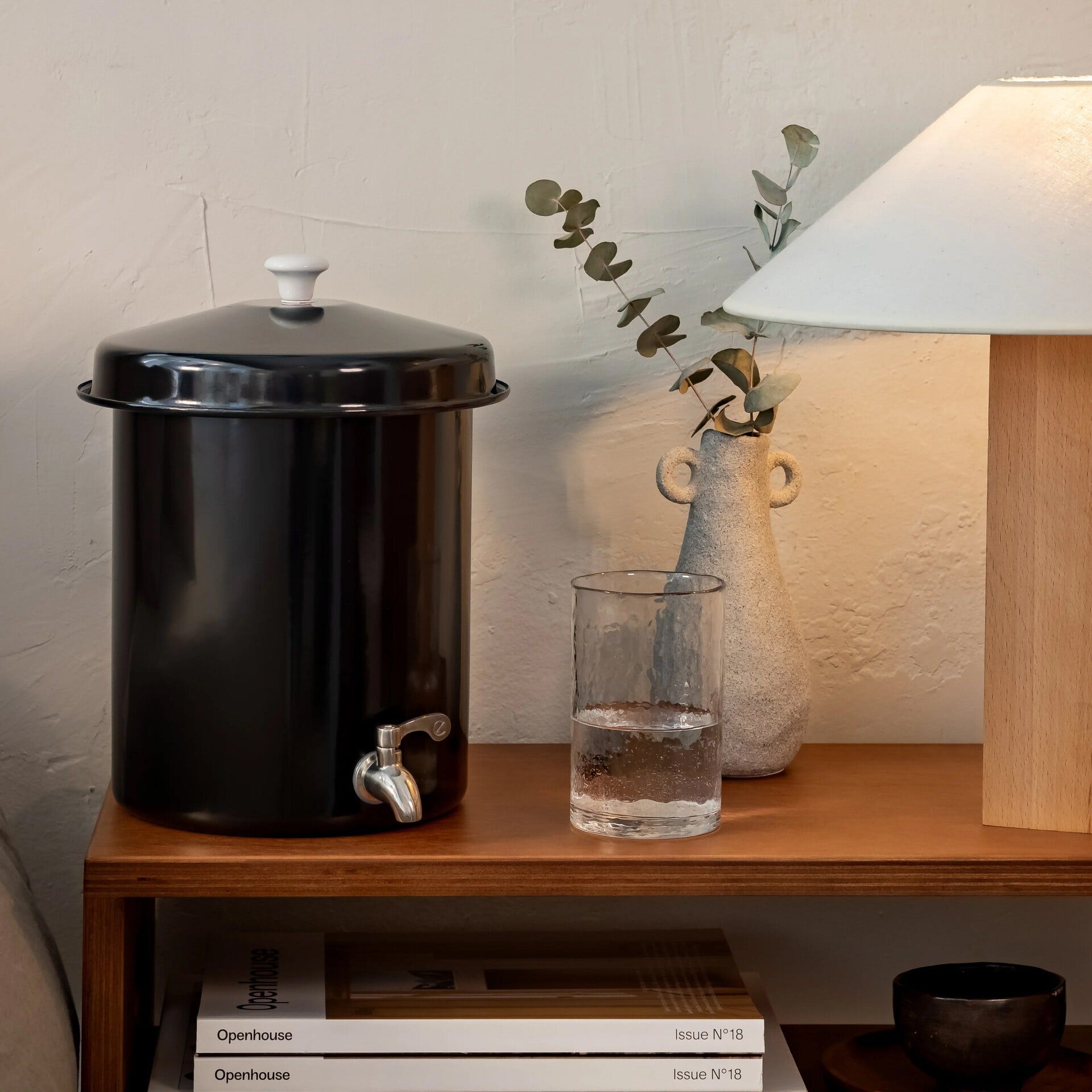 Filtro de água Ecofiltro 5L preto (filtra PFAS)