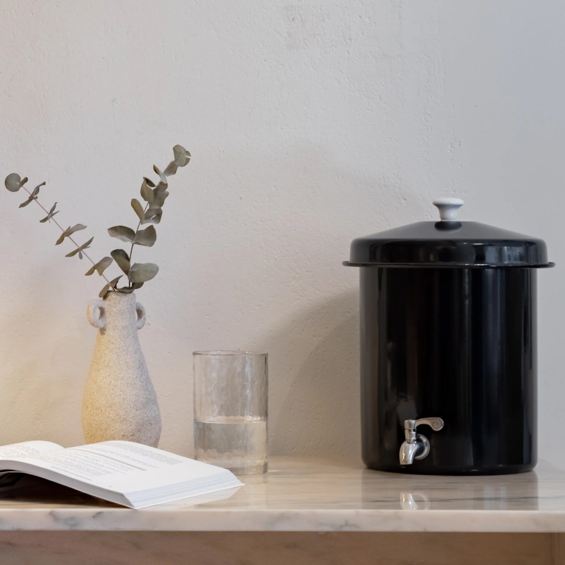 Filtro de água Ecofiltro 5L preto (filtra PFAS)