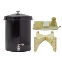 Sistema de filtragem de água Ecofiltro 5L preto (filtra PFAS)