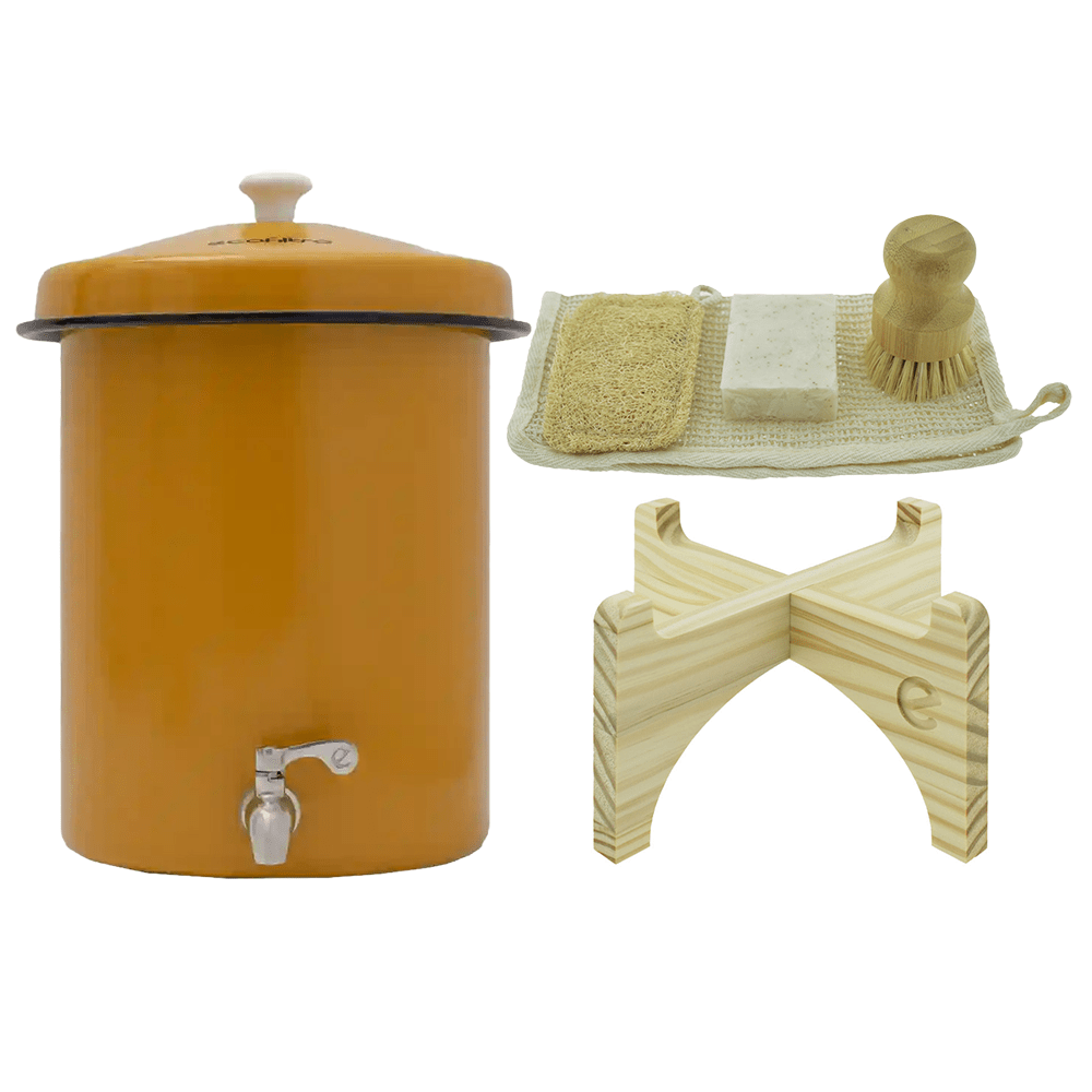 Sistema de filtragem de água Ecofiltro 5L amarelo (filtra PFAS)