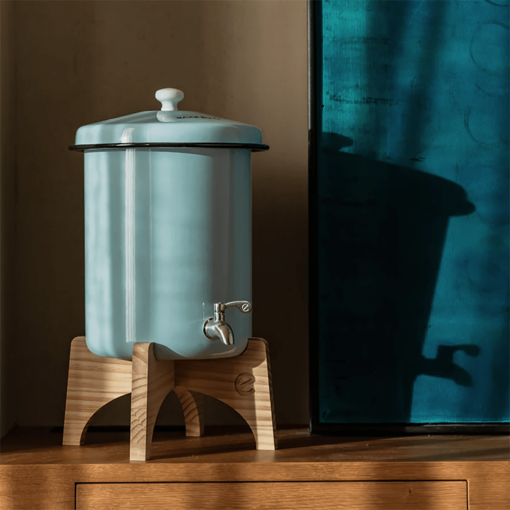 Dispensador de água Ecofiltro 5L azul claro (filtra PFAS)
