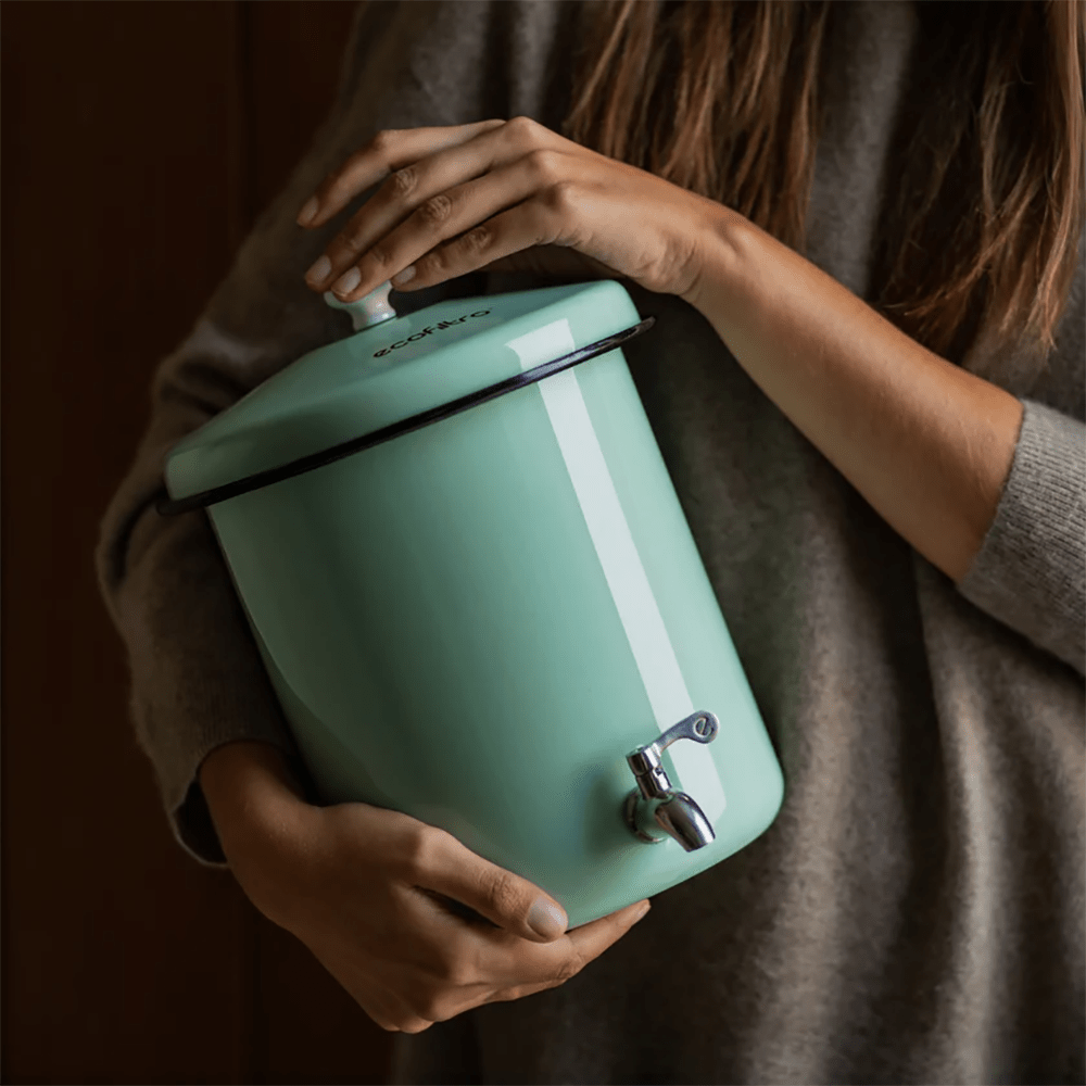 Ecofiltro filtro de água 5L conjunto inicial Verde Menta - 4 anos de utilização