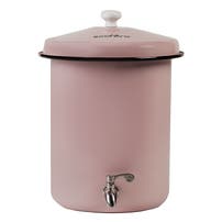 Dispensador de água Ecofiltro 5L rosa bebé (filtra PFAS) Ecofiltro