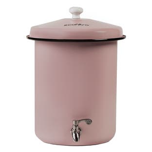 Dispensador de água Ecofiltro 5L rosa bebé (filtra PFAS) Ecofiltro