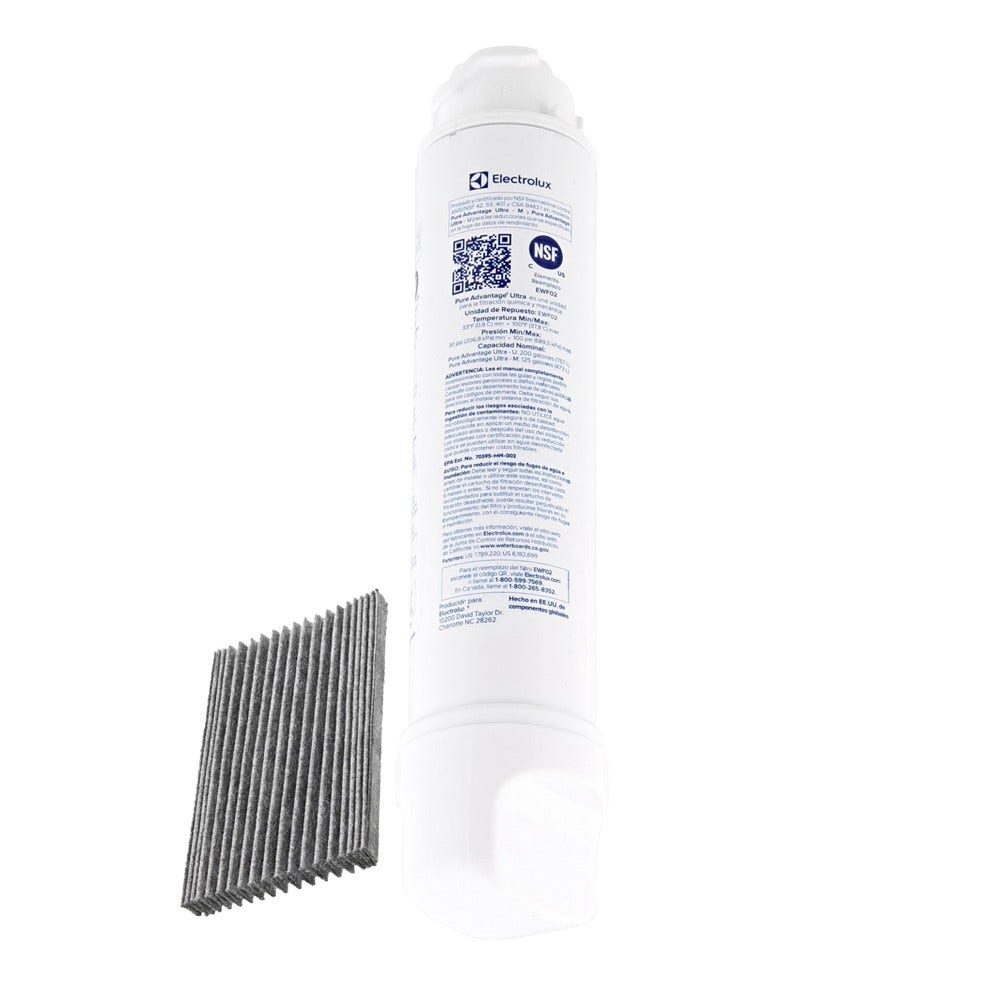Filtro de água para frigorífico e filtro de ar Electrolux