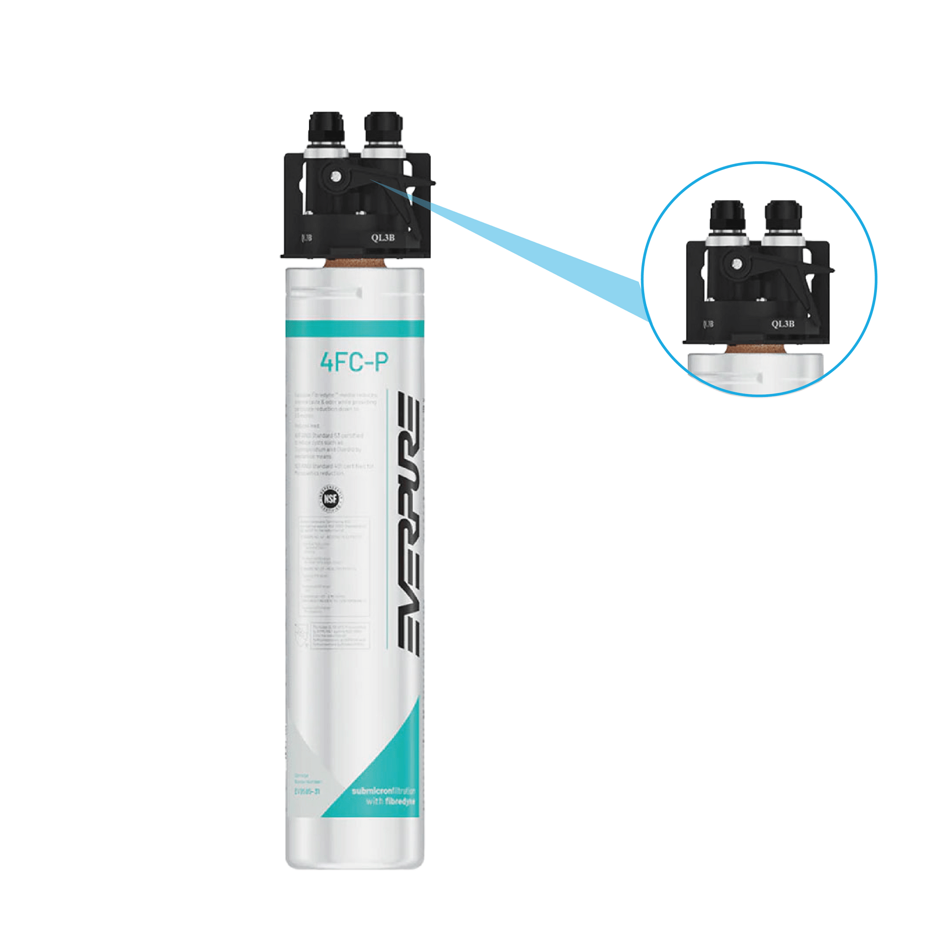 Sistema de filtro de água Everpure 4FC-P