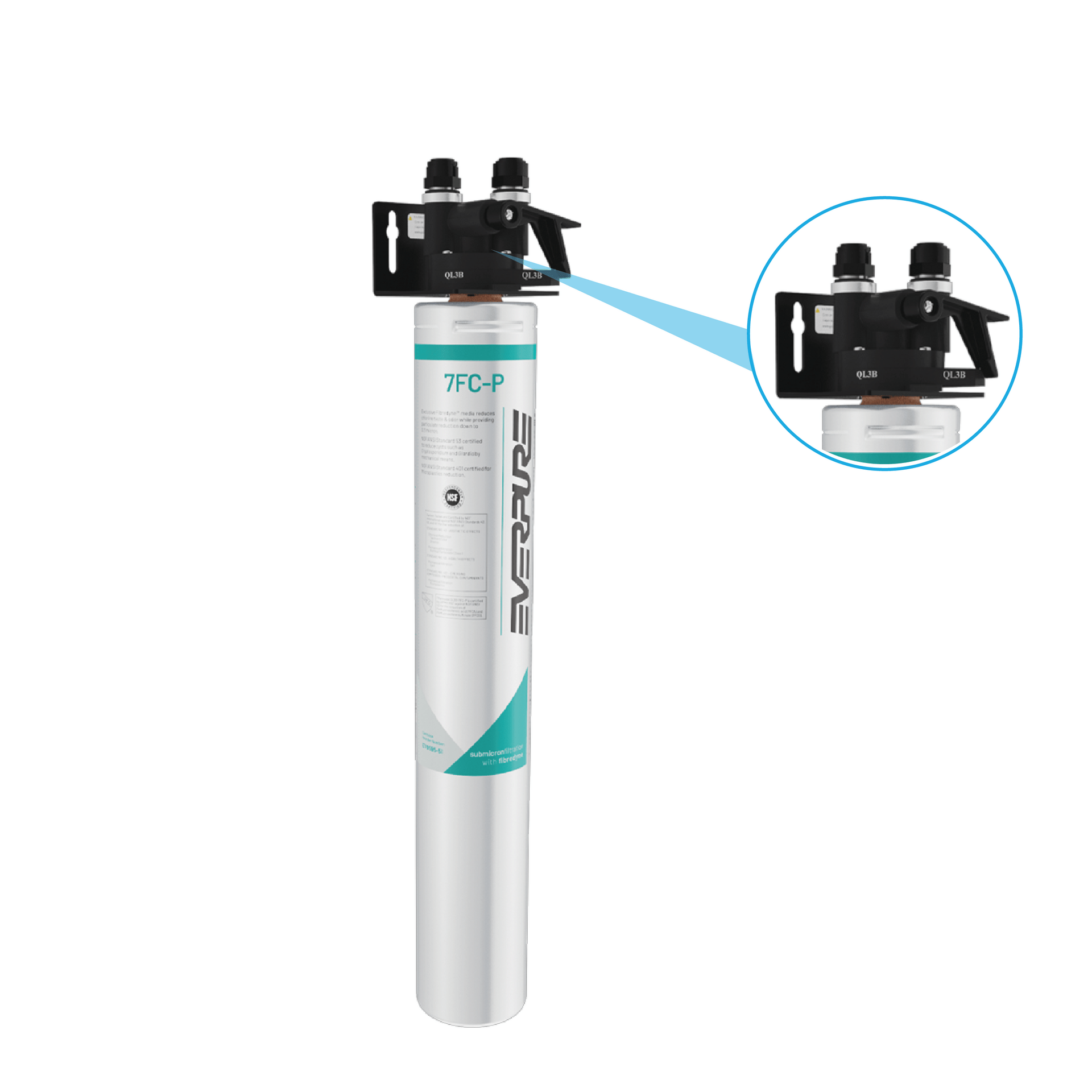 Sistema de filtro de água Everpure 7FC-P