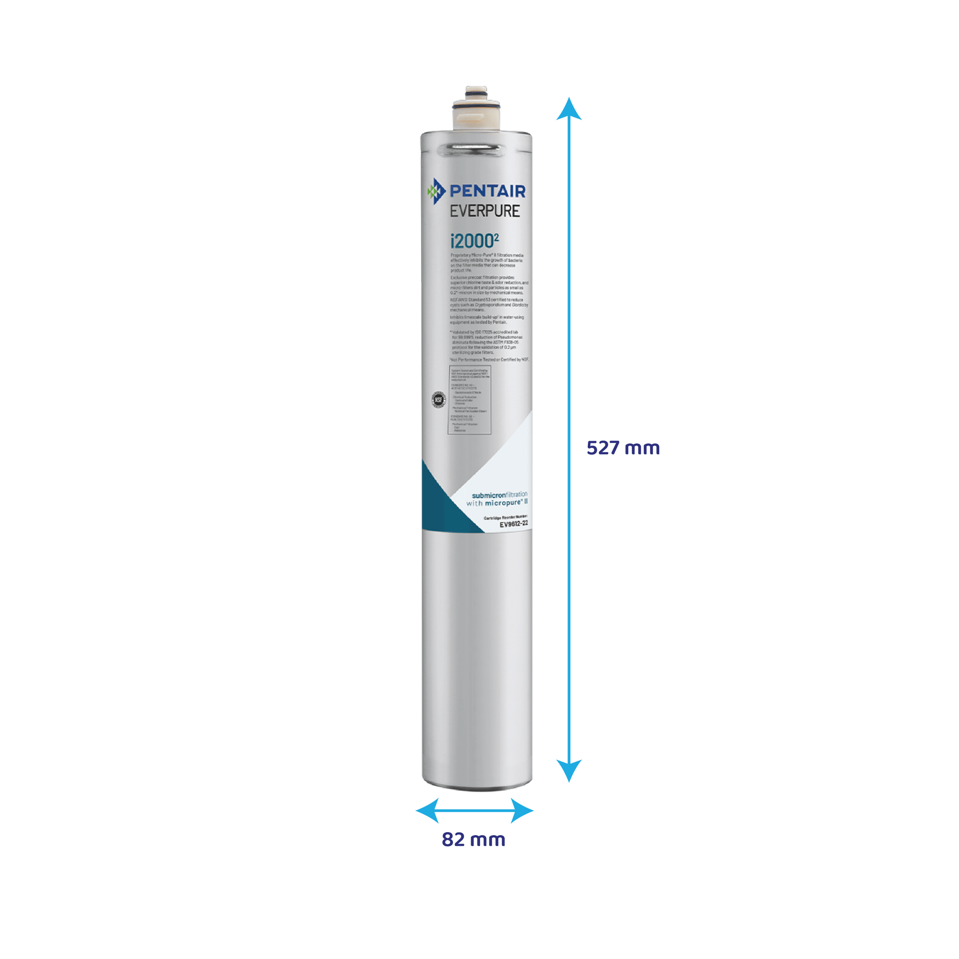 Cartucho de filtro Everpure I2000² EV961222