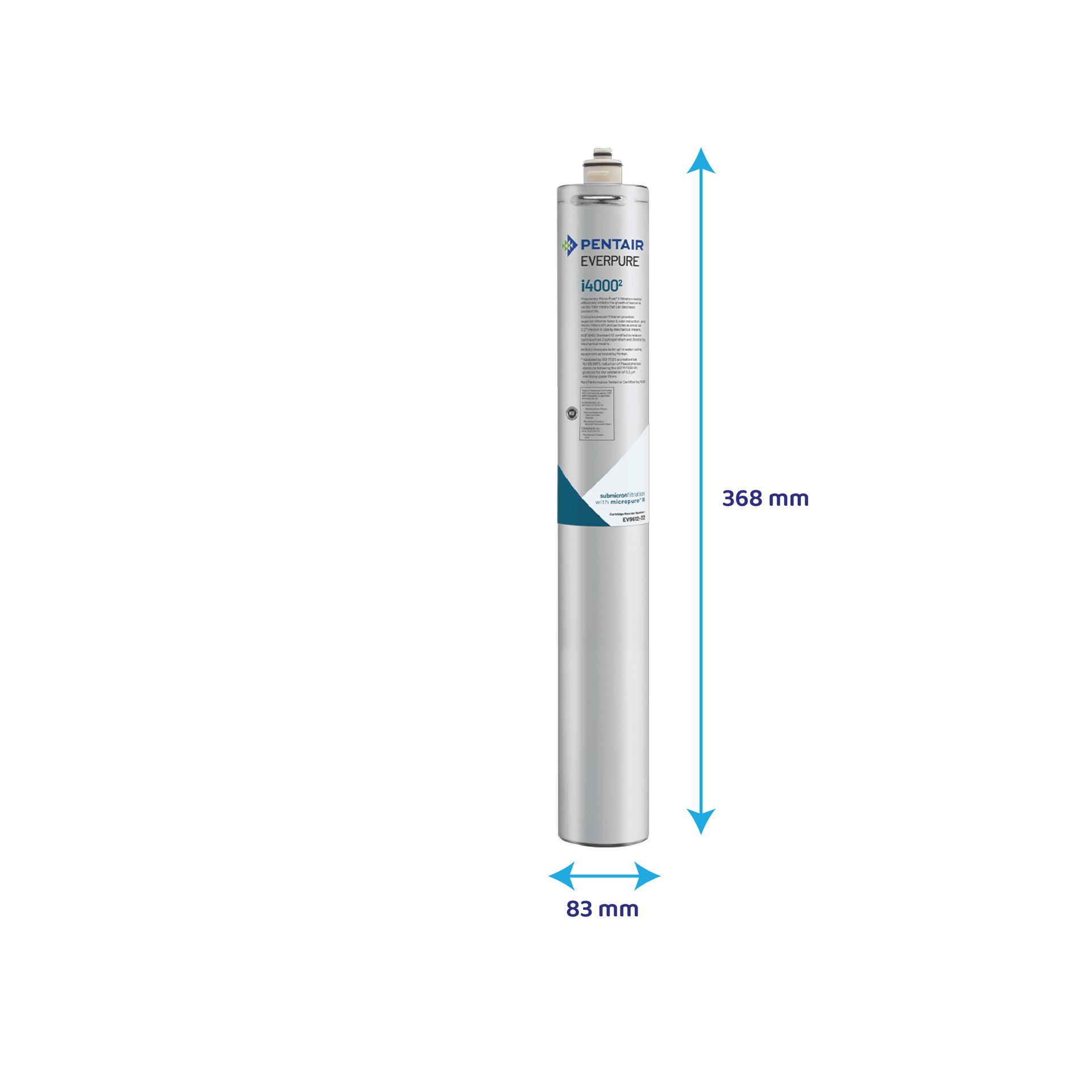 Cartucho de filtro Everpure i4000² EV9612-32