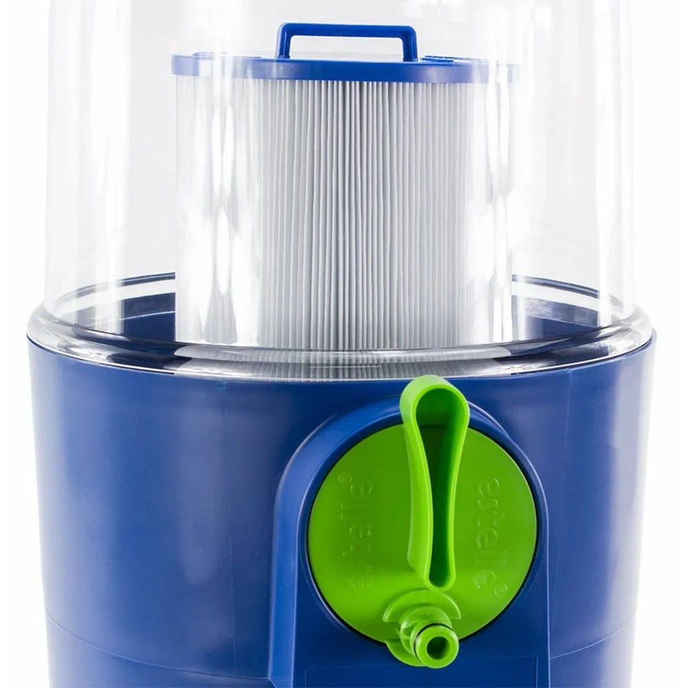 Sistema de limpeza de filtro para spa Estelle
