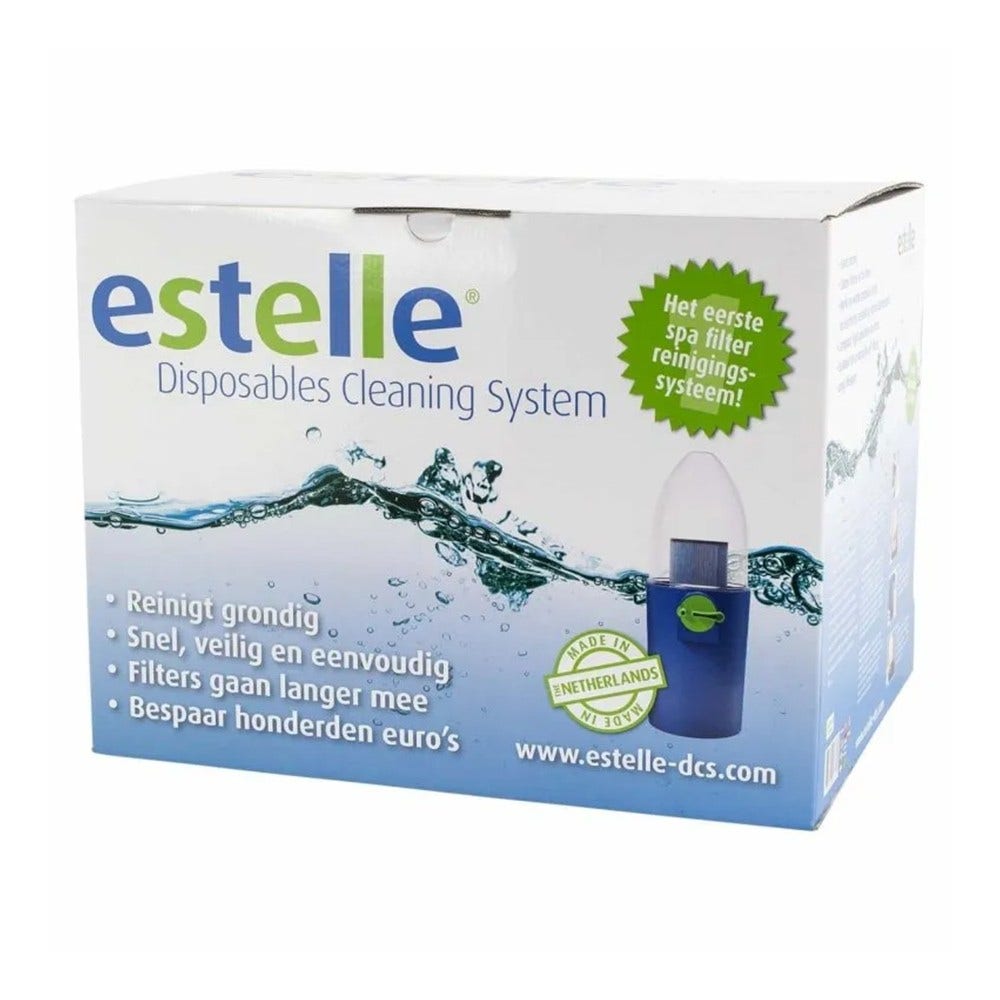 Sistema de limpeza de filtro para spa Estelle