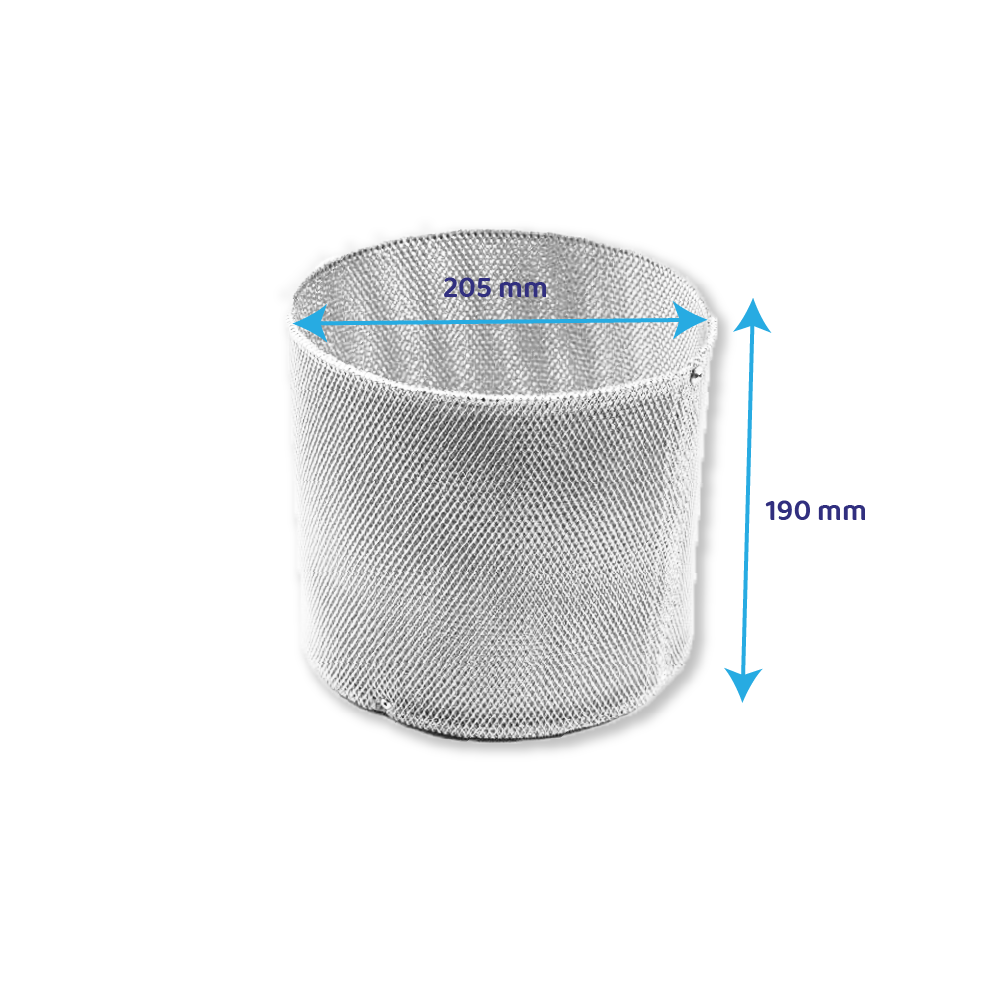 Filtro metálico Elica Ø205x190 mm GF07GA