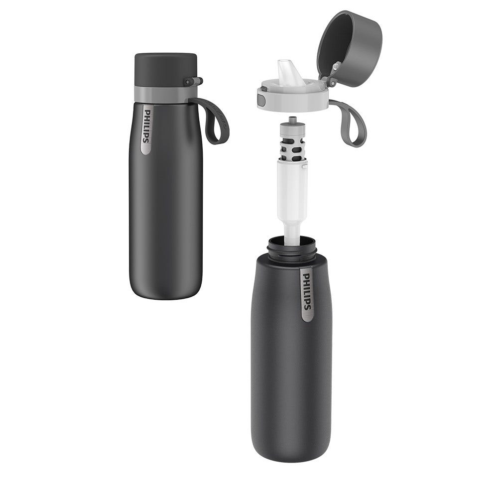 Garrafa térmica Philips GoZero 550ml cinzenta AWP2771GRR