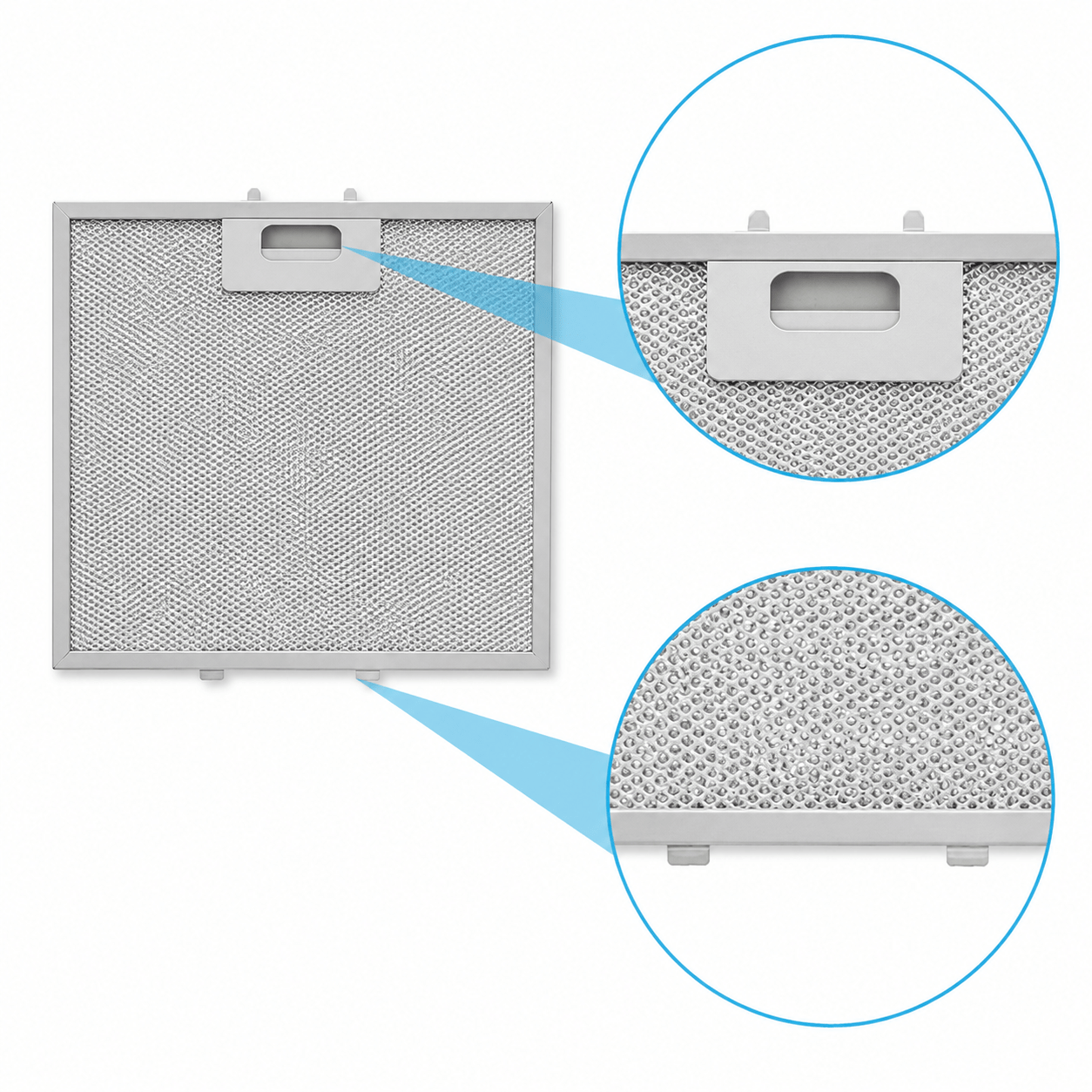 Filtro metálico Turboair 357x270x9mm GRI0121275A