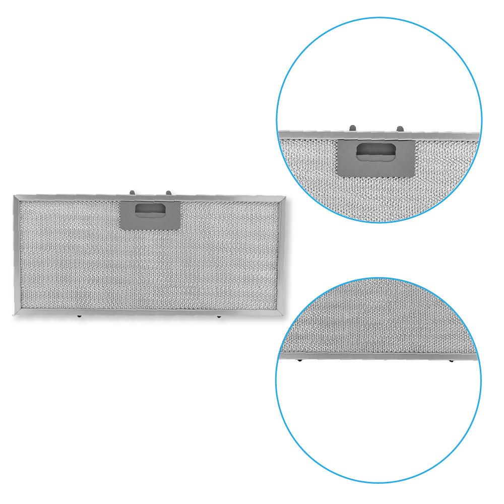 Filtro metálico Elica 386x173mm GRI0151365A