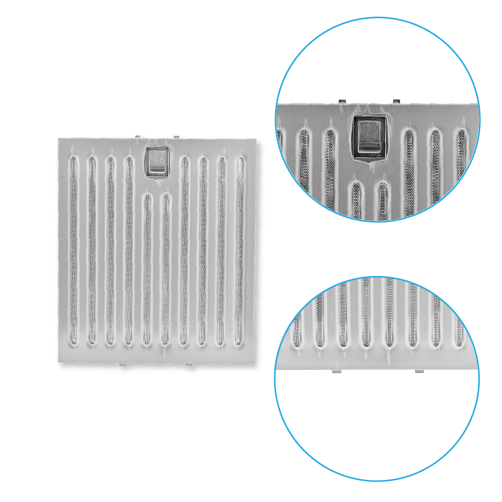 Filtro metálico Elica 306x268mm KIT0010804
