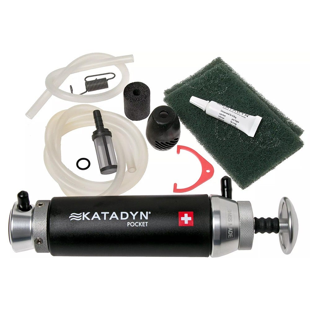 Filtro de água Katadyn Pocket Tactical K2010000