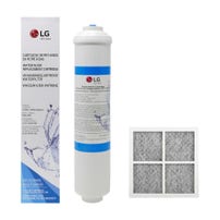Conjunto de substituição filtro de ar + filtro de água para frigorífico LG