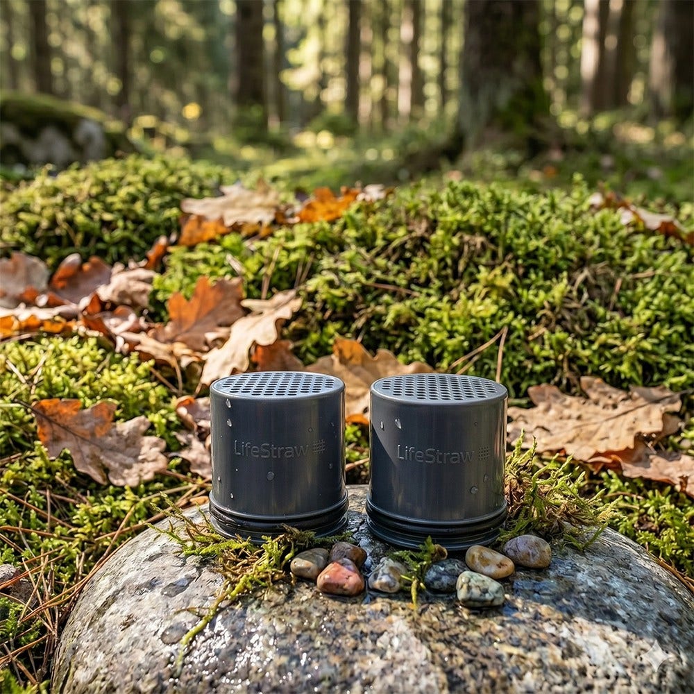 Filtro de carvão ativado LifeStraw Go (2 unidades)