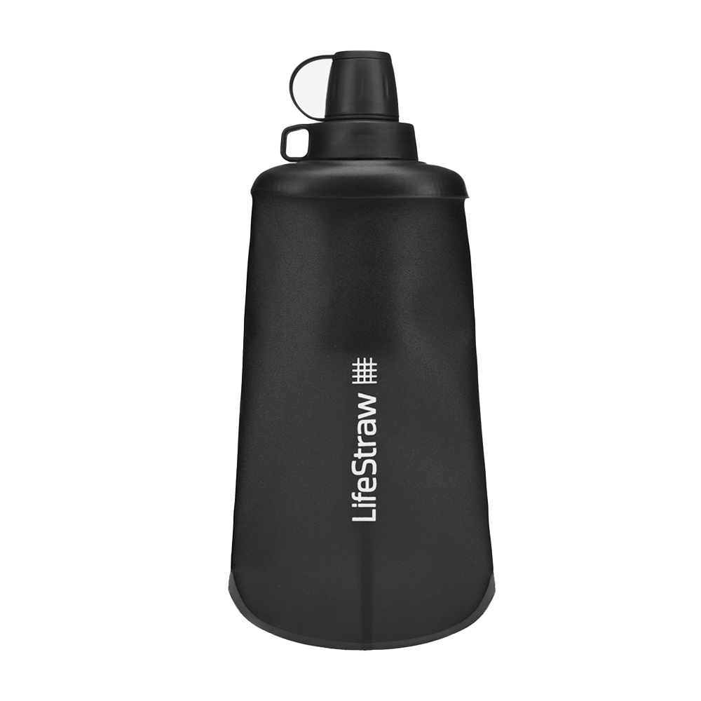 LifeStraw Peak Series Garrafa Dobrável de Compressão 650ml Cinzento Montanha Escuro