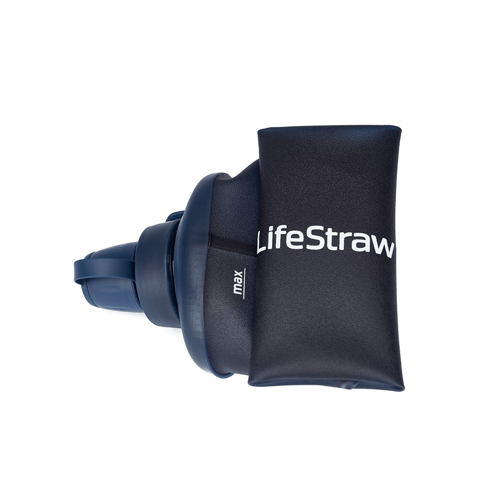 LifeStraw Peak Series Garrafa Dobrável de Compressão 650ml Azul Montanha