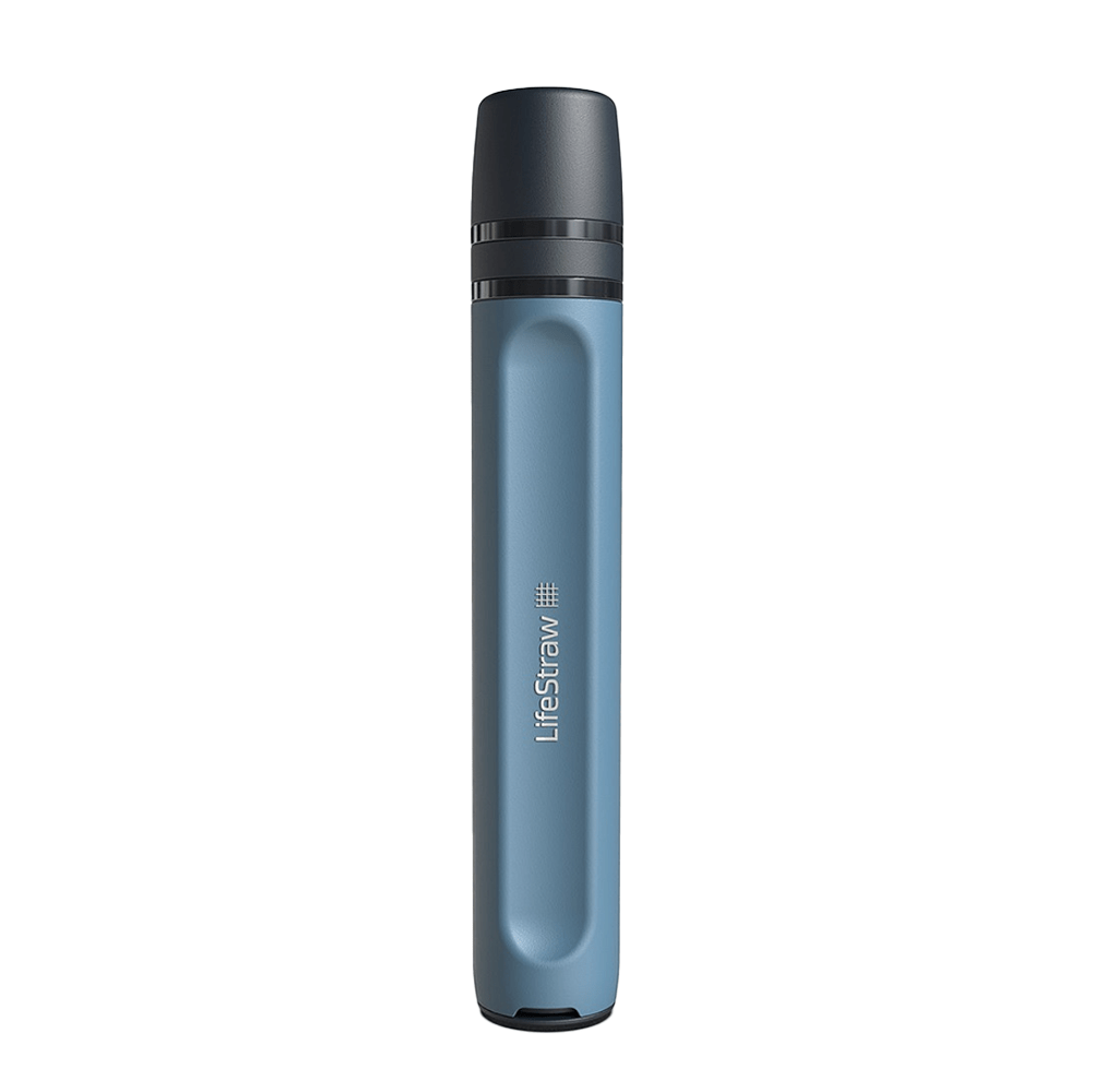 Palhinha Filtrante LifeStraw Peak Series Azul Montanha
