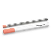 Palhinha filtrante LifeStraw Sip em aço inoxidável - Rosa damasco