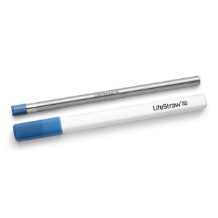 Palhinha filtrante LifeStraw Sip em aço inoxidável - Azul tempestuoso