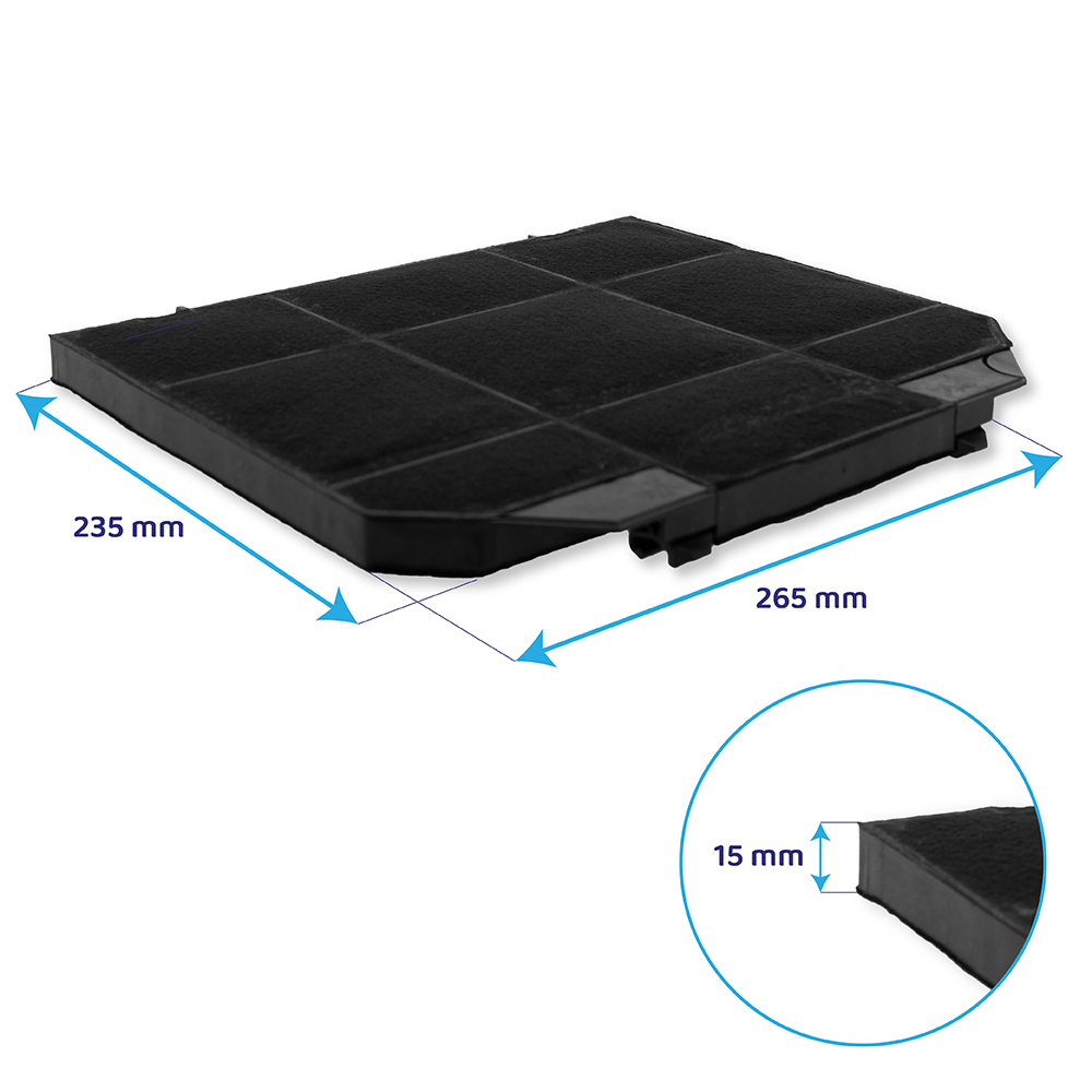 Filtro de carvão ativo Electrolux MCFE04 / 9029800480