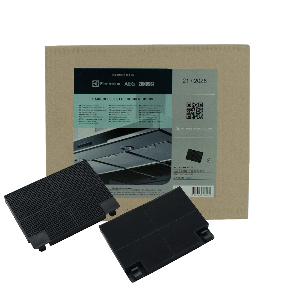 Filtro de carvão ativo Zanussi MCFE05 / 9029800498 (2X)