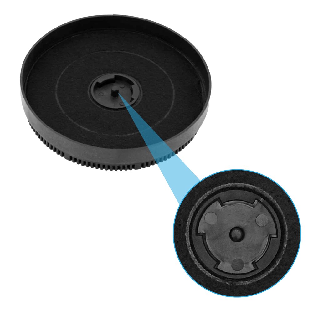 Filtro de carvão ativo Master Kitchen KIT/CHFIL CA2 / 03534601 (2 unidades)