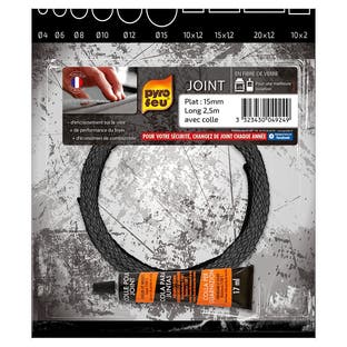 Pyrofeu Vedante para fogão plano 15x1,2mm + Cola