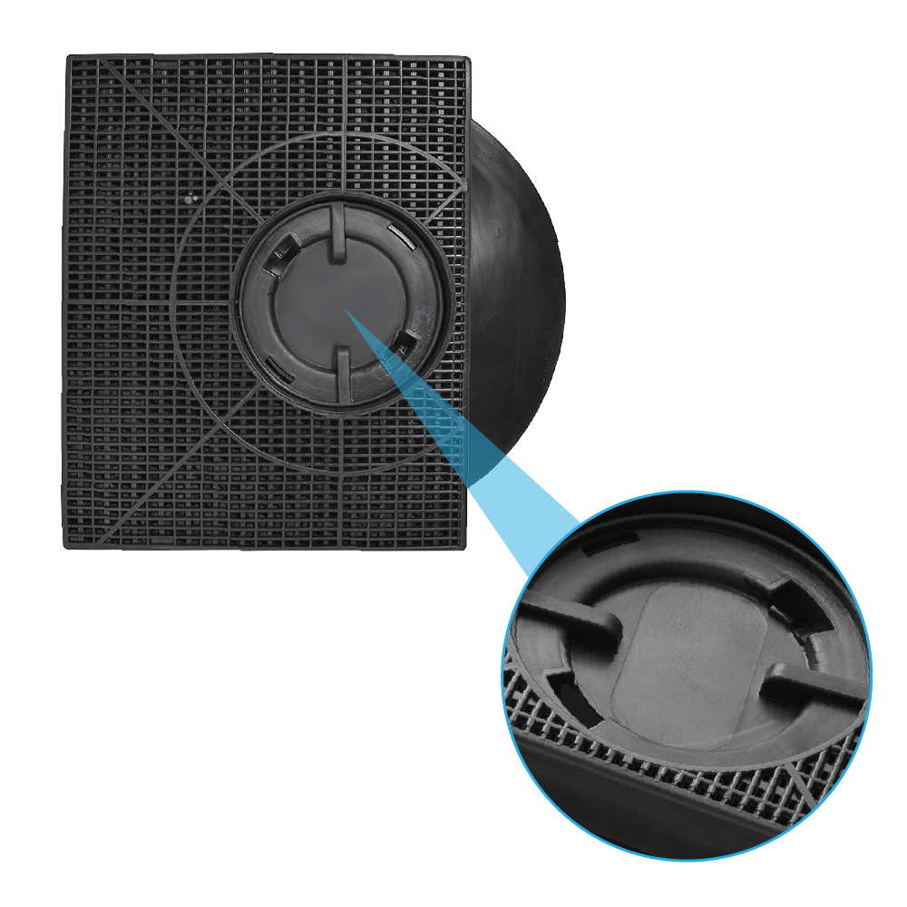 Filtro de carvão ativo compatível com Hotpoint-Ariston CHF303/1