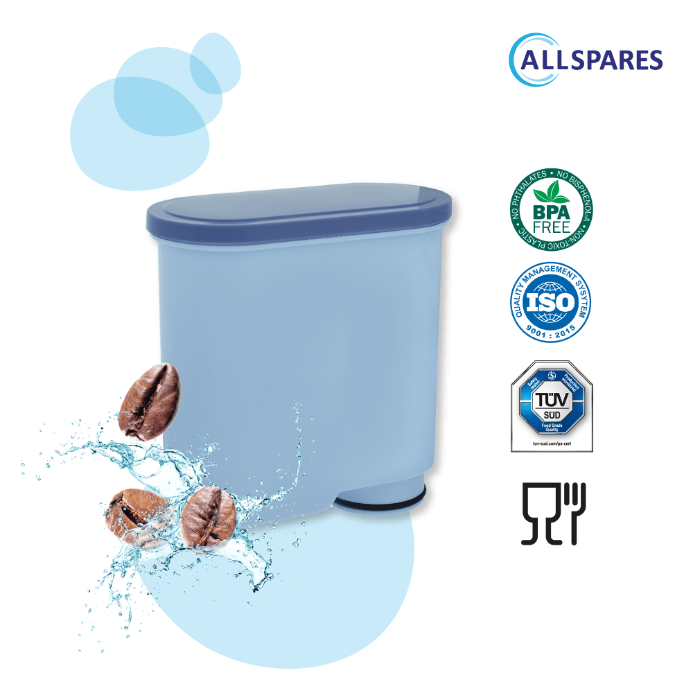 Cartucho de filtro de água compatível com Philips / Saeco AquaClean CA6903